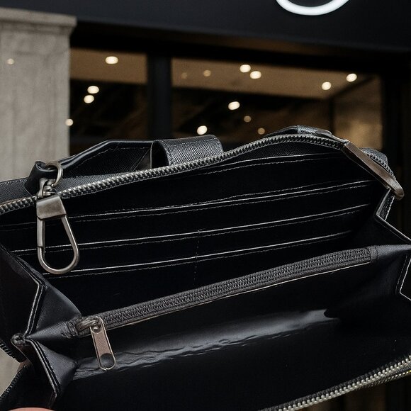 Ed Hardy “Love Kills Slowly” Crossbody Bag – Skull Tattoo Design - Picture 4 of 5